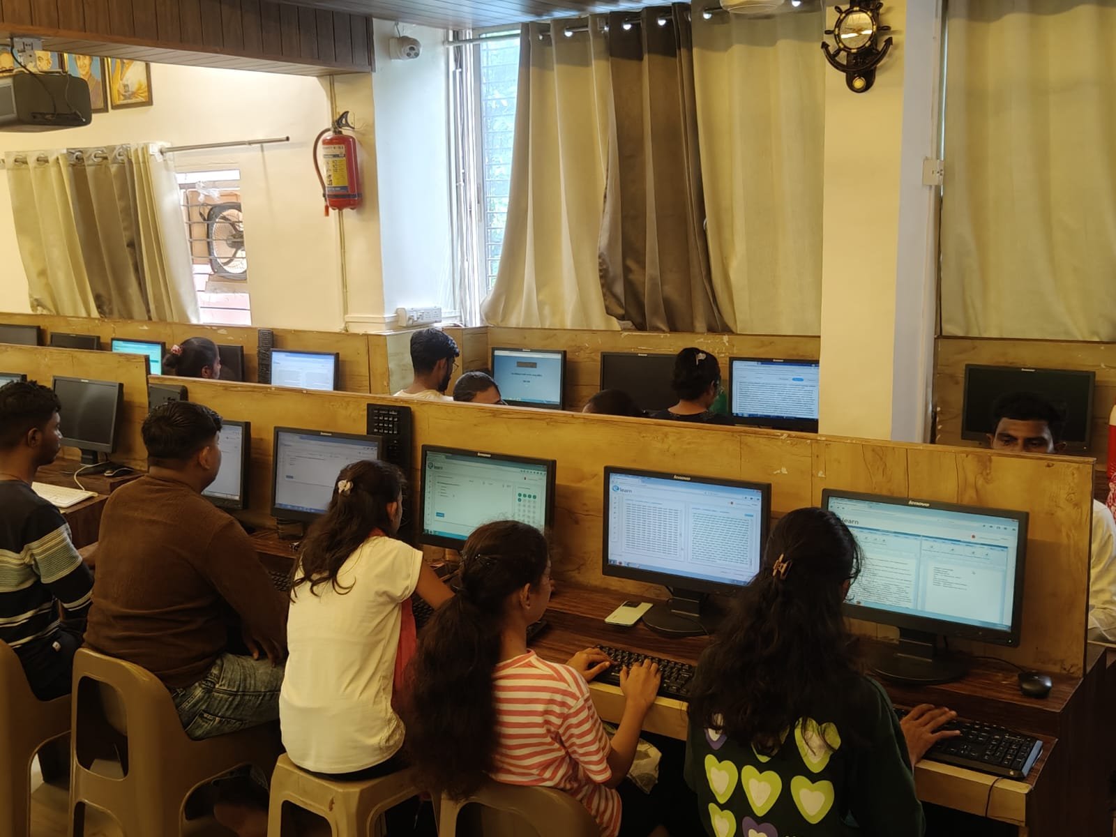 Students at Work